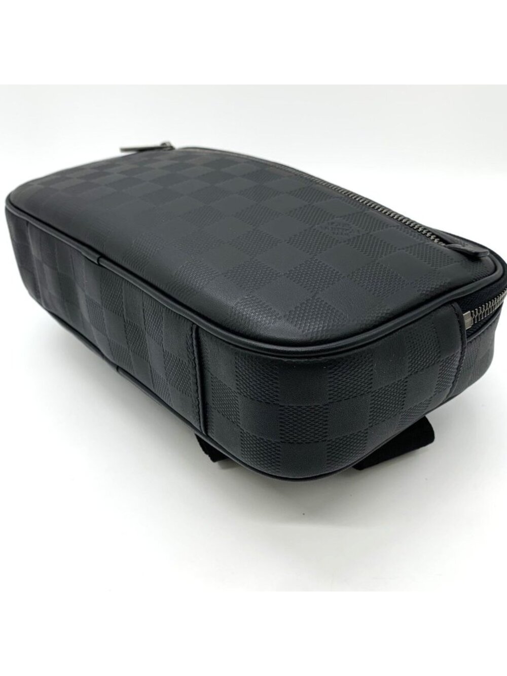 Louis Vuitton Ambler Belt Bag Leather Damier Infini Black - Picture 4 of 9